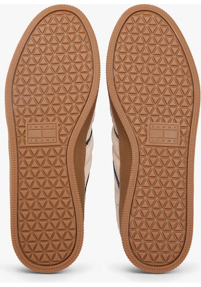 Tommy Hilfiger The Greenwich Edge Süet Erkek Bej Sneaker Em0em01662aby Bej