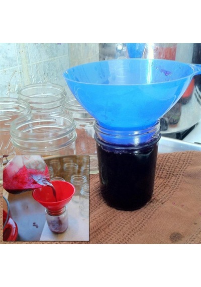 Renkli Plastik Kavanoz Hunisi Plastik Diğer