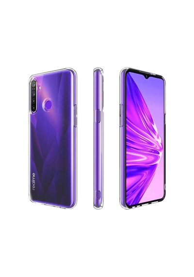 Newface - 214 - Realme 5i Kılıf Lüx - Csmo-tex - Şeffaf Silikon