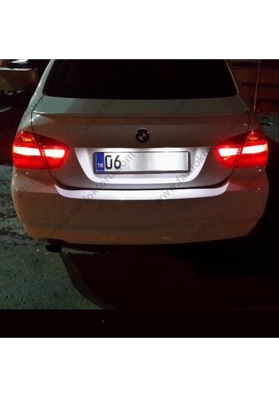 Fardoktoru Bmw E39 E46 E60 E90 X5 Beyaz Led Plaka Aydinlatma Seti
