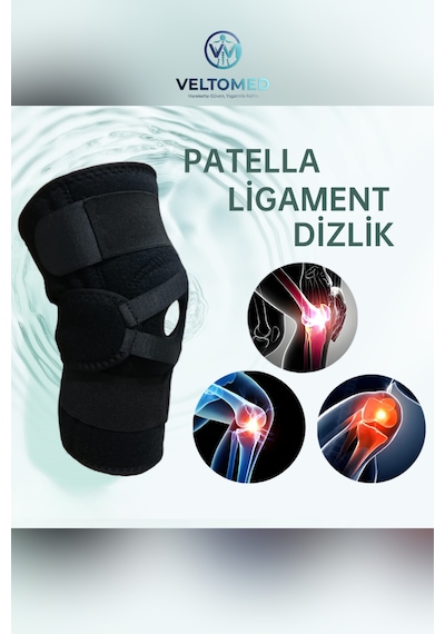 Patella Ve Ligament li Dizlik Fleksible Balenli Yaylı Dizlik Menisküs  Için Standart