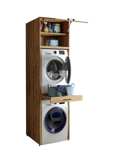 Çamaşır Ve Kurutma Makinesi Dolabı+Üst Dolabı 67X240 Cm A.Çam Atlantikçam Çamaşır Ve Kurutma Makinesi Dolabı+Üst Dolabı 67X240 Cm A.Çam Atlantikçam