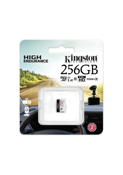 Kingston Sdce-256gb 256gb Microsdxc Endurance 95r-45w C10 A1 Uhs-ı Card Only Hafıza Kartı Kdo