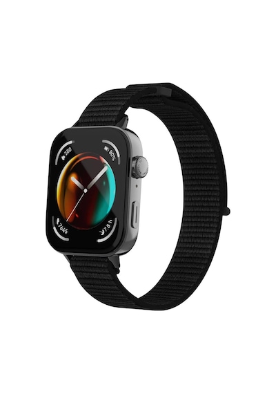 Huawei Watch Fit 5 İçin Kordon Hasırlı Woven Sport Loop Siyah Watch Fit 5 İle Uyumlu Kordon - Siyah Çok Renkli Huawei Watch Fit 5 İçin Kordon Hasırlı Woven Sport Loop Siyah Watch Fit 5 İle Uyumlu Kordon - Siyah Çok Renkli