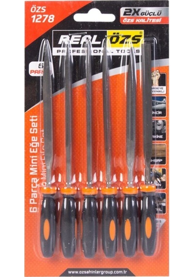 6 Parça Mini Eğe Seti 18 Cm Eye Seti Mini Eye Seti 6 Parça Hobi Seti Törpü Eğe Kaliteli