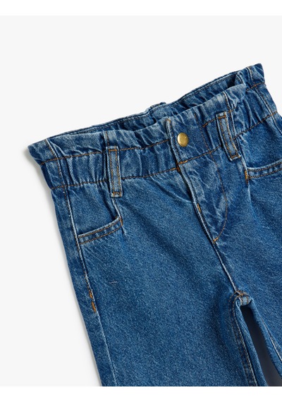 Koton Kot Pantolon Cepli Beli Lastikli - Regular Jean Koyu İndigo 5wmg40016ad Koyu İndigo Koton Kot Pantolon Cepli Beli Lastikli - Regular Jean Koyu İndigo 5wmg40016ad Koyu İndigo