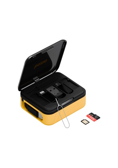 Kablo Ve Kart Düzenleyici 60w Şarj Kablosu Type-c/lightning/micro 5in1 Kamp/araç/ev İçin Kullanım Siyah
