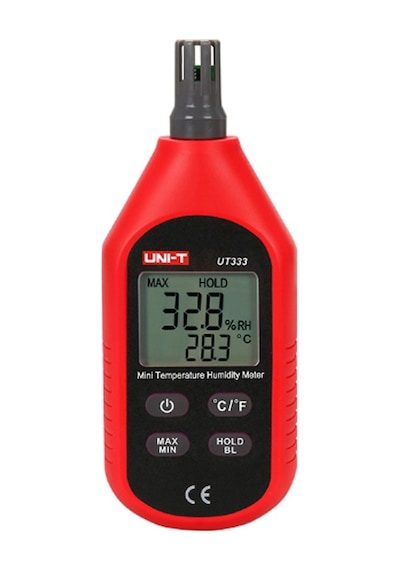 Unit Ut333 Lcd Mini Dijital Hava Sıcaklığı Ve Nem Ölçer