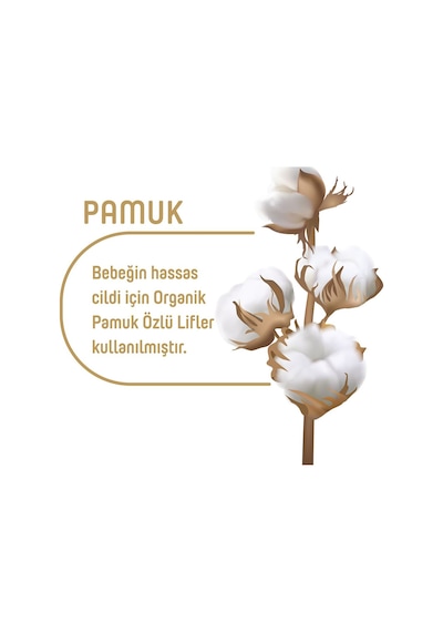 Pure Wipes Organik Islak Havlu Mendil 90x9 810 Yaprak