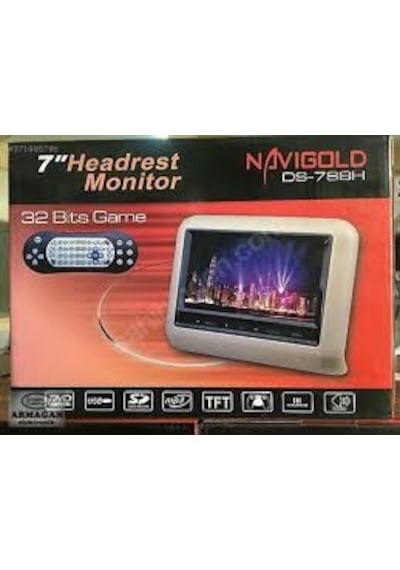 Navigold Ds-788H Portatif Monitör Dvd Cd Usb Sd Girisli Oyunlu