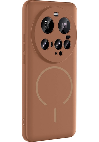 Adige Xiaomi 15 Ultra Kılıf Silikon Meta Magsafe Kablosuz Şarj Özellikli