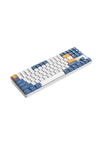 AIGO A87 Starry Blue Yellow Switch Mekanik Kablosuz Gaming Klavye (İngilizce)