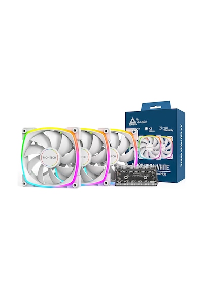 Ax 120mm - Pwm Fan - Sessiz Performans - Yüksek Hızlı 1600pwm - Hdb Rulmanlı Üst Düzey Dayanıklılık - Çarpıcı Dış Halka Argb Aydınlatma Tasarımı - 6x6 Fan Hub&apos Lı 3&apos Ü 1 Arada Paket Ax 120mm - Pwm Fan - Sessiz Performans - Yüksek Hızlı 1600pwm - Hdb Rulmanlı Üst Düzey Dayanıklılık - Çarpıcı Dış Halka Argb Aydınlatma Tasarımı - 6x6 Fan Hub&apos Lı 3&apos Ü 1 Arada Paket
