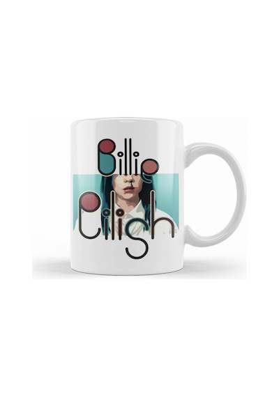 Billie Eilish Kupa Bardak Porselen No28405 Karışık