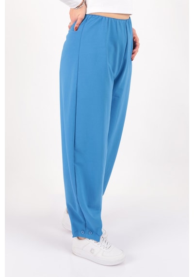 Puane 18175 Kadın Pantolon Ss 18175-66-R0307 Mavi