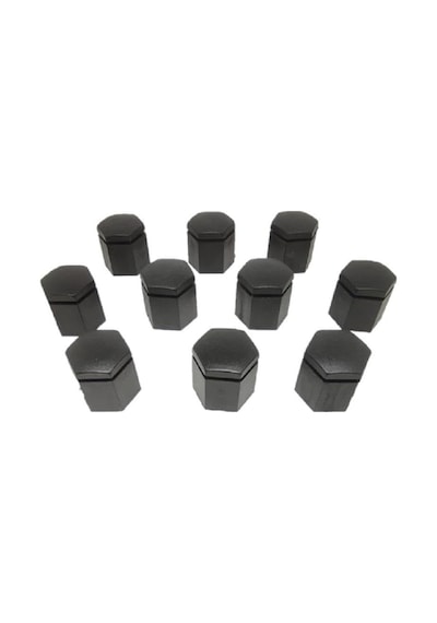 Opel Astra J İle Uyumlu Bijon Kapağı Siyah 10 Adet 19x24 Mm