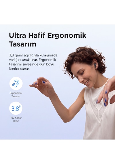 Juo JT1 Bluetooth 6.0 Kulak İçi Kulaklık