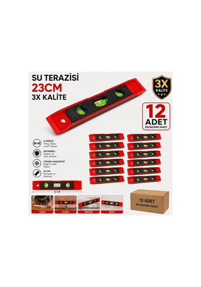 Dmax Mini Su Terazisi 23cm, 12 Adet