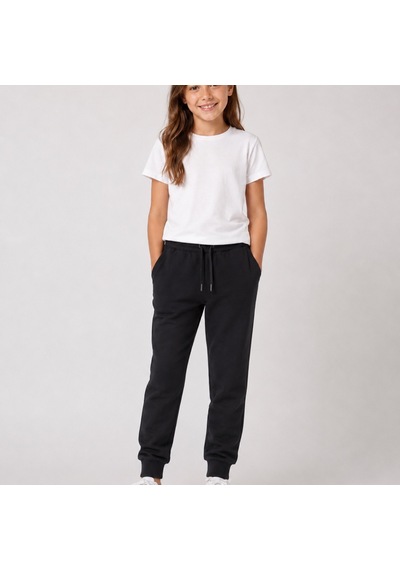 Hukids Unisex Çocuk Eşofman Altı Siyah