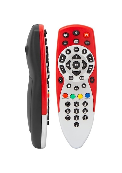 Digiturk Hd Plus Uydu Kumandası Dijitürk Hd Kırmızı Kumanda