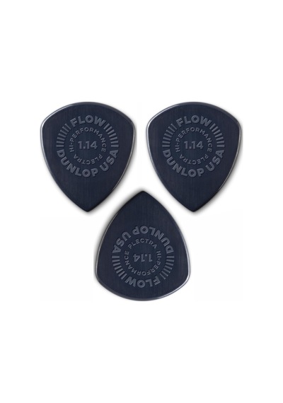 Jim Dunlop 541r114 Flow Nylon Gitar Pena 3 Adet 1.14 Mm