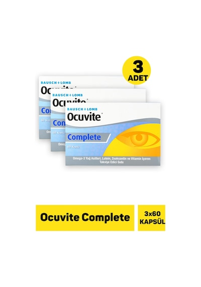 Ocuvite Complete 60 Kapsül 3 Adet