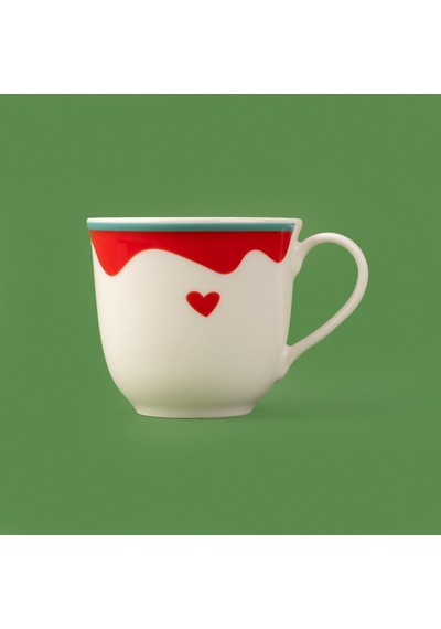 Kitchen Granny Kupa - Kırmızı / Yeşil - 290 Ml Renkli