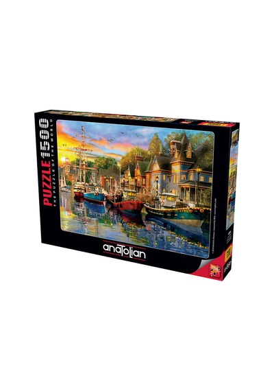 Anatolian 1500 Parçalık Puzzle - Liman Işıkları 4564