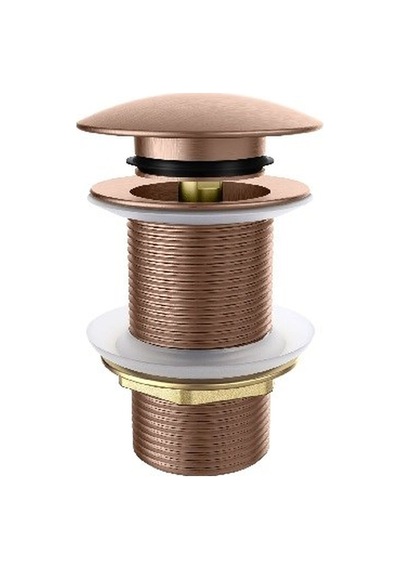 Valtemo Brass Pop-up Mat Bronz Sifon Başlığı