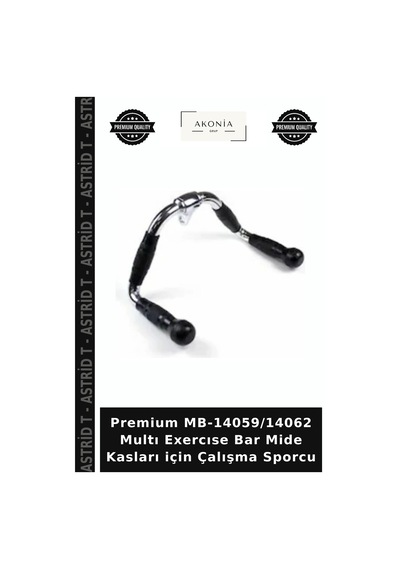 Premium Mb-14059/14062 Multı Exercıse Bar Kasları İçin Çalışma Sporcu Çok Renkli