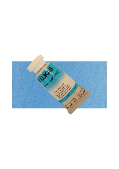 Lukas Aquarell 1862 Artist 24ml Sulu Boya 1118 Cyan Seri 2