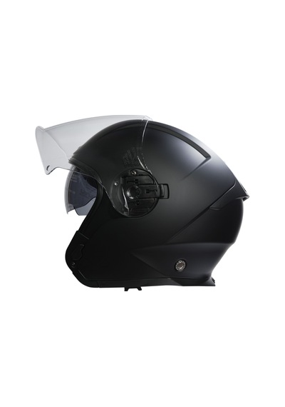 Beon B-203 Çenesiz Vizörlü Fy01 Yazlık Kapalı Kask Mat Siyah