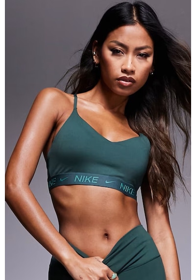 Nike Indy Light-support Padded Adjustable Sports Bra Kadın Spor Bra Yeşil Yeşil