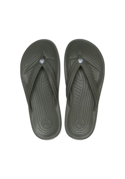Crocs Unisex Crocband Flip Haki Terlik