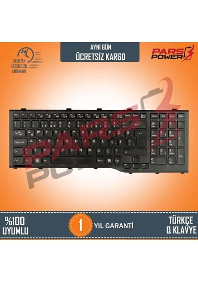 Fujitsu Uyumlu Siemens Ah532/G21. N532/G21 Notebook Klavye Siyah Tr Siyah - Çerçeveli N11.5279