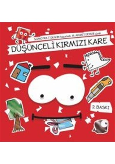 Düşünceli Kırmızı Kare / Sümeyra T. Demir