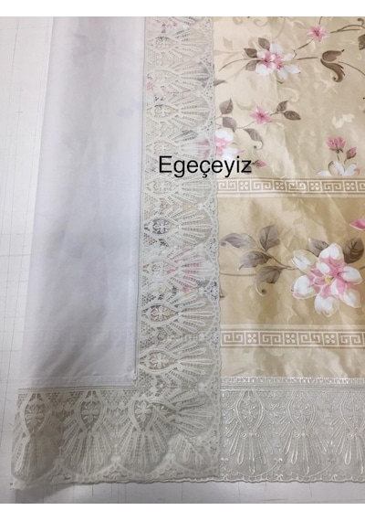 Muşamba Masa Örtüsü Pvc Kenarı Dantel Süper Japon Teknolojisi. (461263181)