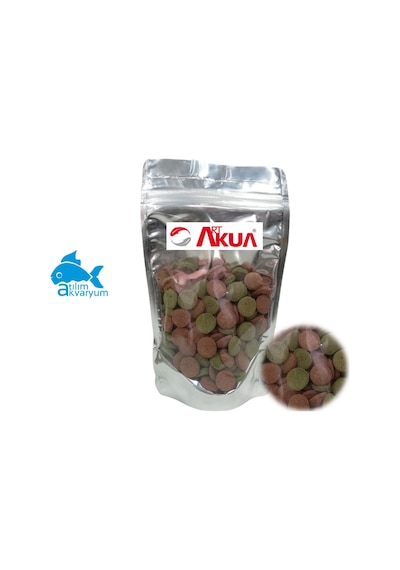 Artakua Wafer Mix Çöpçü Vatoz Karides Yemi 200 G