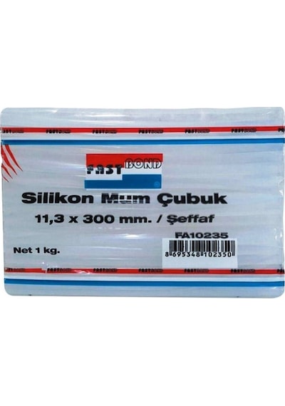 Fastbond Silikon Mum Çubuk Yapıtırıcı 11.3Mm x 300Mm 1 KG