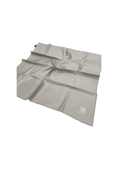 Levidor Düz Twill Ipek Eşarp - Taş Gri Taş Gri