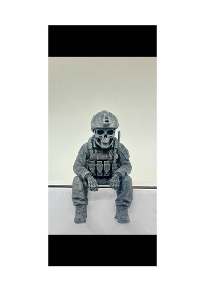 Call Of Duty Ghost Oturan Figür 10 Cm