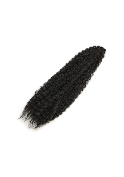 Brazilian Afro Dalgası / Siyah - Mydr-463189 Çok Renkli
