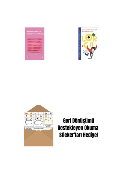 Everest Açıkhava 8 - Kanlı Düğün + Lorca Bütün Oyunları 3 + Okuma Sticker'ları