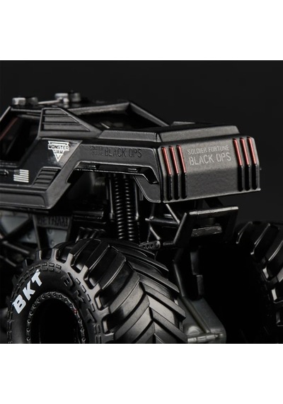 Monster Jam 1:64 Soldıer Fortune Siyah