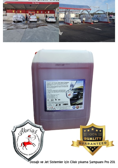 Dosajlı Ve Jet Sistemler İçin Cilalı Yıkama Şampuanı 20l