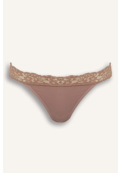 Defacto Dantel Detaylı 3lü Külot-fall İn Love F2124ax25aubr178 Bordo