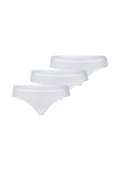 Blackspade Kadın Slip Külot 3lü Paket Essential 1575 - Beyaz