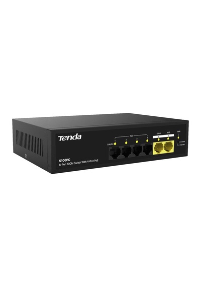 Tenda S106pc 6 Port 10/100 Poe Swıtch