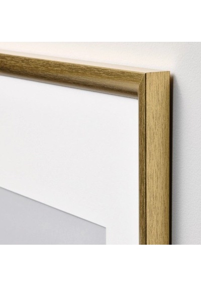 Ikea Sılverhojden Dekoratif Fotoğraf Çerçevesi 21 X 30 Cm Altın