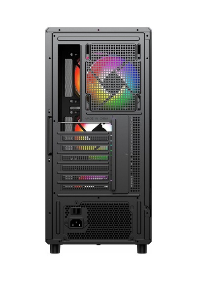 Powerboost Pb-a5065b 650w 80+ Bronz Usb 3.2 Argb Eatx Mid Tower Siyah Kasa